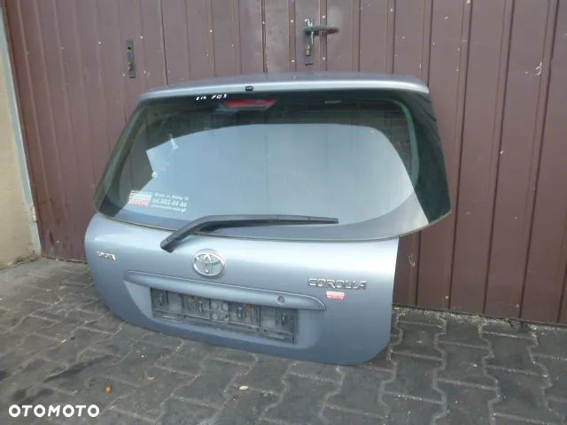KLAPA TYŁ TYLNA KOMPLETNA TOYOTA COROLLA E12 3D 01-07 KOLOR 8Q3 - 5