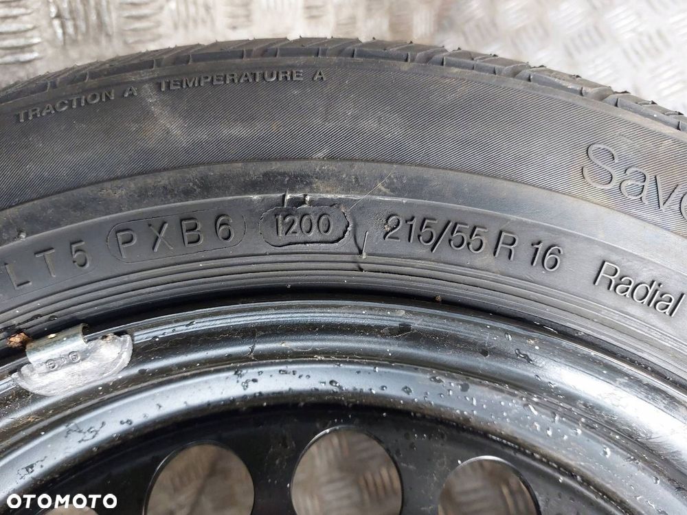 KOŁO FELGA OPONA ZAPAS 5x112 215/55R16 MERCEDES W210 EKLASA 2104000802 - 5