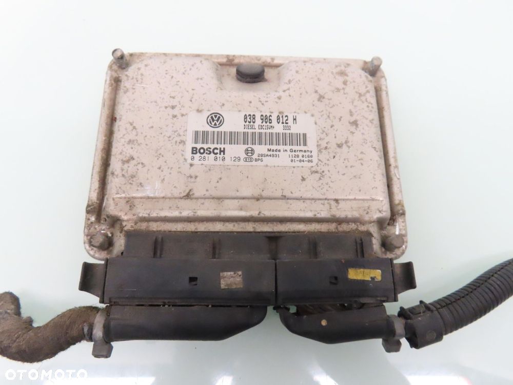 STEROWNIK SKODA OCTAVIA I 1.9 TDI 038906012H 0281010129 - 1