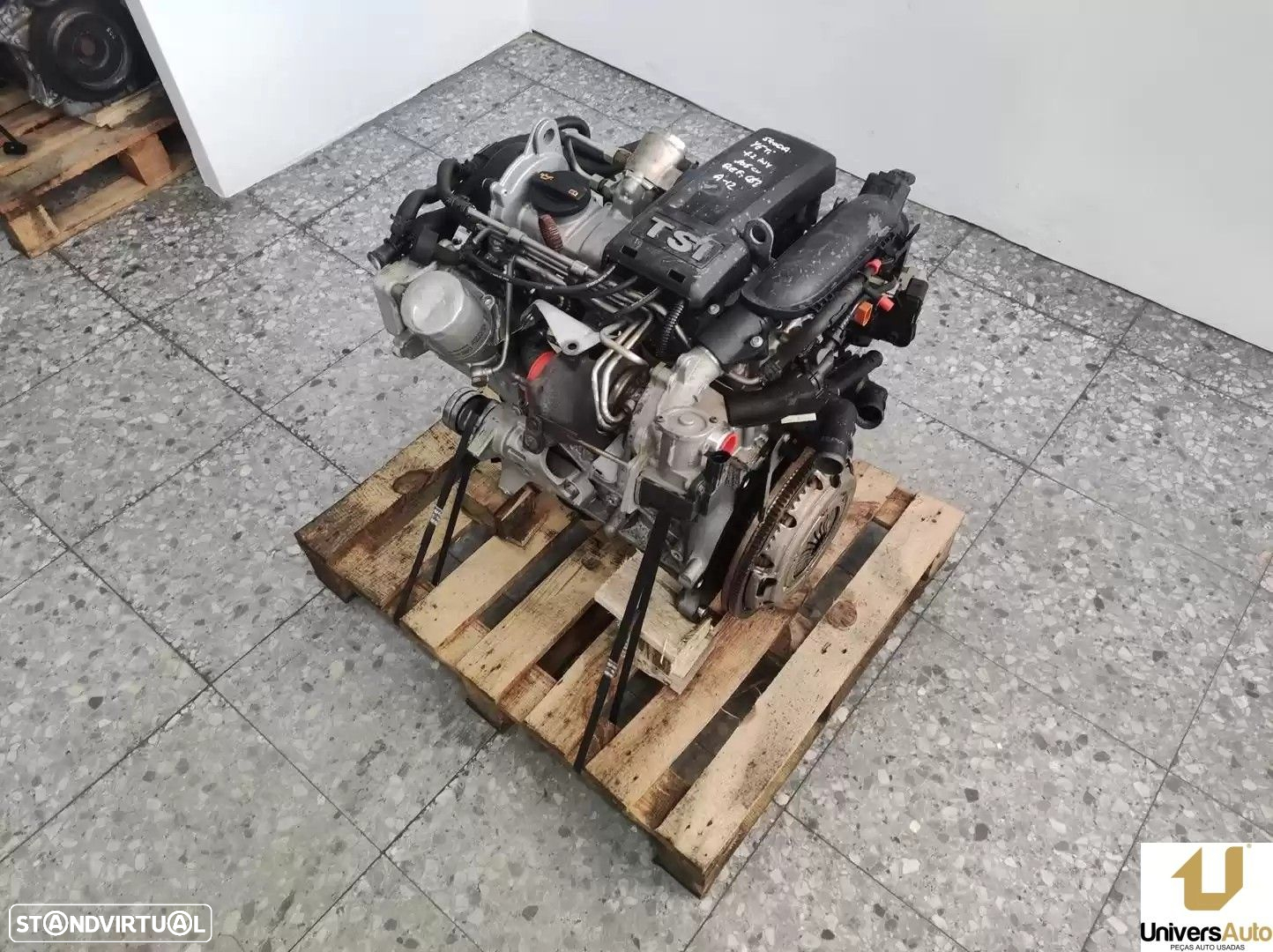 MOTOR COMPLETO SKODA YETI 2012 -CBZ - 2