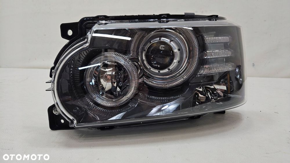 lampa przednia lewa range rover vogue lift l322 bi-xenon skrętna 16 pin - 1