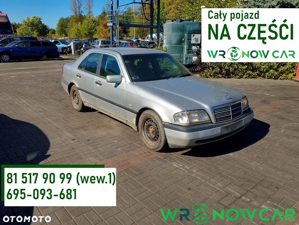 Mercedes – Benz Klasa C W202 (93-97.) 2.0 D 73KM. Silnik 601.913 (601 913) (601913) Skrzynia 717.416 (717 416) (717416) lakier 744.Cały na części. GWARANCJA !!! Przód Tył Zestaw Komplet Drzwi Klapa Zderzak Błotnik Maska Grill Atrapa Szyba Pas Lampa Lusterko Boczki Fotel Kanapa Kokpit Deska Rozdzielcza Przełącznik Włącznik Sterownik Przewody Wiązka Instalacja Moduł Komputer Czujnik Listwa Pompa Alternator Wtryski Głowica Rozrusznik Kompresor Sprzęgło Dwumas Silnik Skrzynia ABS Klimatyzacji Paliwa Wspomagania Kolektor Turbina Przepustnica Zawór Chłodnica Koło Hak Belka Sanki Zawieszenie Mcpherson Półoś Amortyzator Wydech Tłumik Zacisk Most - 1