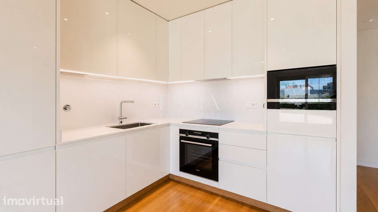 Apartamento T1 Novo com Varanda Vistas Mar na Foz do Douro - Grande imagem: 3/11