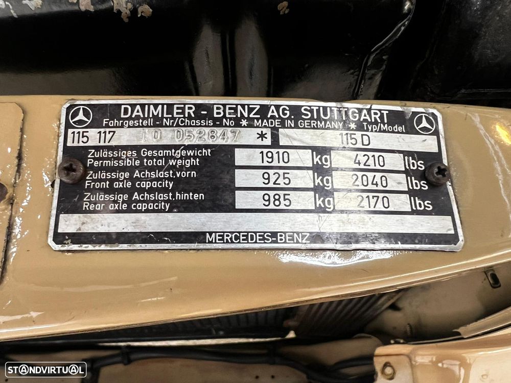 Mercedes-Benz W114/W115 (1968-1974) - 53