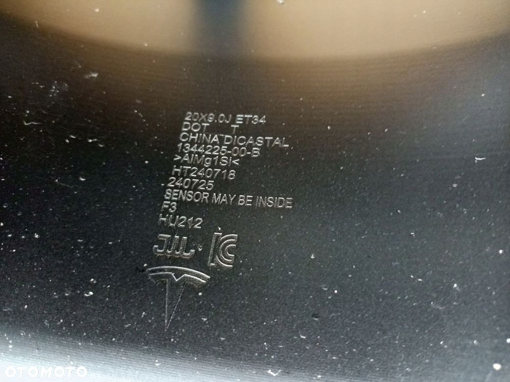 TESLA MODEL 3 2024- FELGA ALUMINIOWA 9,0" X 20" 5x114.3 ET 34 1344225-00-B - 12