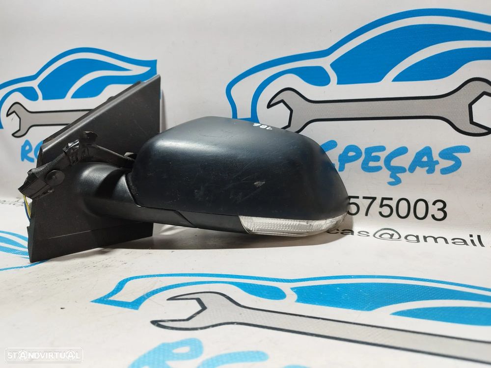 ESPELHO RETROVISOR ESQUERDO VW VOLKSWAGEN POLO 9N 6Q1857507AC 6Q1857507 MANUAL ESPELHOS RETROVISORES - 1