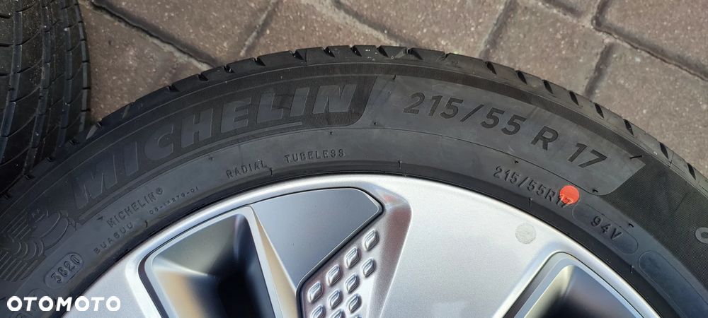 Koła Felgi Aluminiowe Oryg. Hyundai Kona 17 Cali 5x114,3 7Jx17 Et50 Ø67,1mm Michelin 215/55/17 94V 2020r Czujniki Tpms Demo Idealne !!! Starogard Gdański Wysyłka !!! - 20