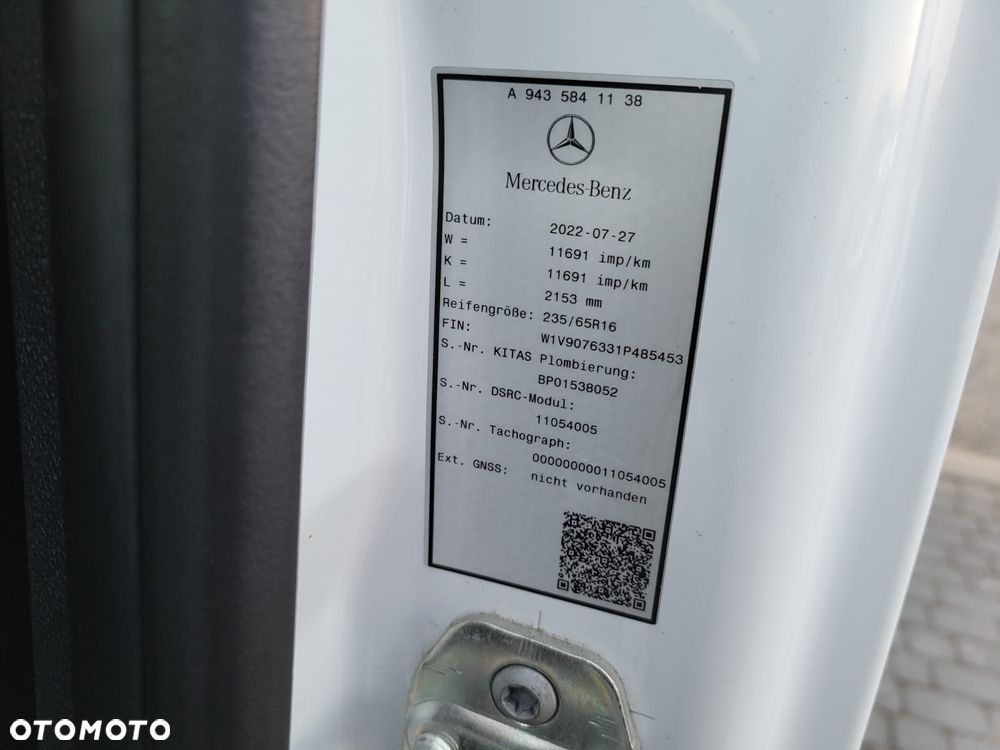 Mercedes-Benz SPRINTER 907 317 CDI-L2 H2 - 19800 KM-ŁADNY-HAK 3500 KG - 21