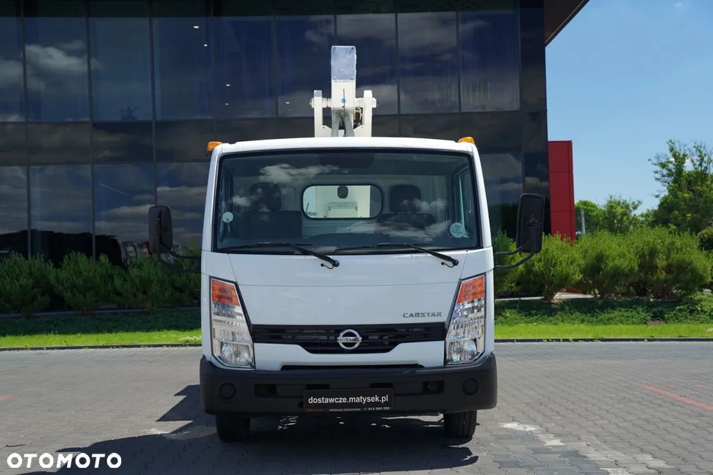Nissan CABSTAR / PODNOŚNIK KOSZOWY / ZWYŻKA 16,2  METRÓW / GSR E160T /  BLIŹNIAK / UDŹWIG - 200 kg / 4 PODPORY / - 9