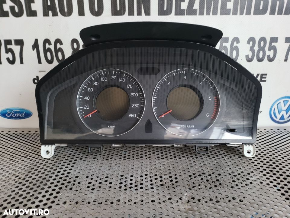 Ceasuri Bord Volvo V70 XC70 2.4 Diesel Euro 5 An 2007-2013 Volan Stanga Cod 31254535AA - 2