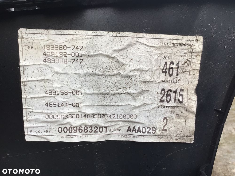 Zderzak tylny Mercedes E- klasa 214 AMG Sedan - 9