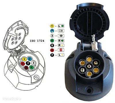 HAK HOLOWNICZY Z KULA ODKRĘCANĄ NA WIE ŚRUBY+WIĄZKA7PIN HYUNDAI i10 I 1 2008do13 - 9