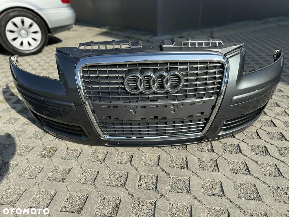 Audi A3 8P Zderzak Przód Przedni Kompletny Duży Grill LZ7L 2005-2008r - 9