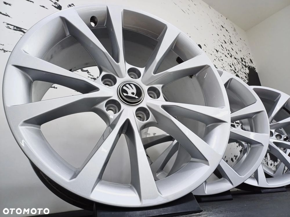 felgi ALU 17 5x112 Skoda Superb I III IV Octavia Seat leon Toledo Exeo - 1
