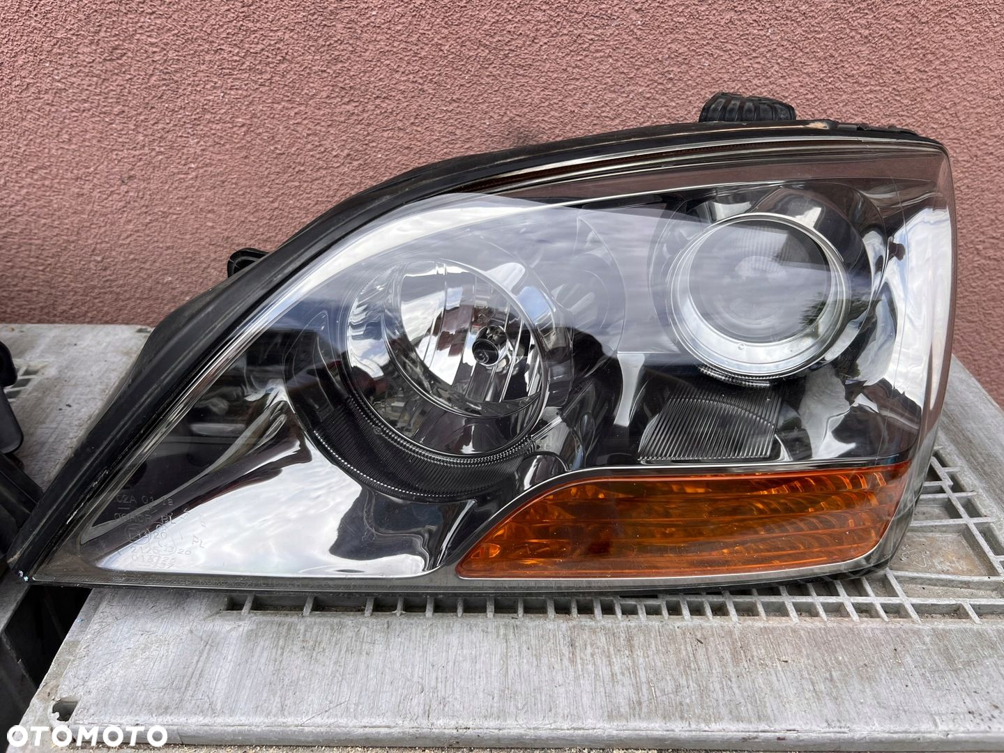 Lampa przednia KIA SORENTO I LIFT KOMPLET EUROPA ORYGINALNE - 3