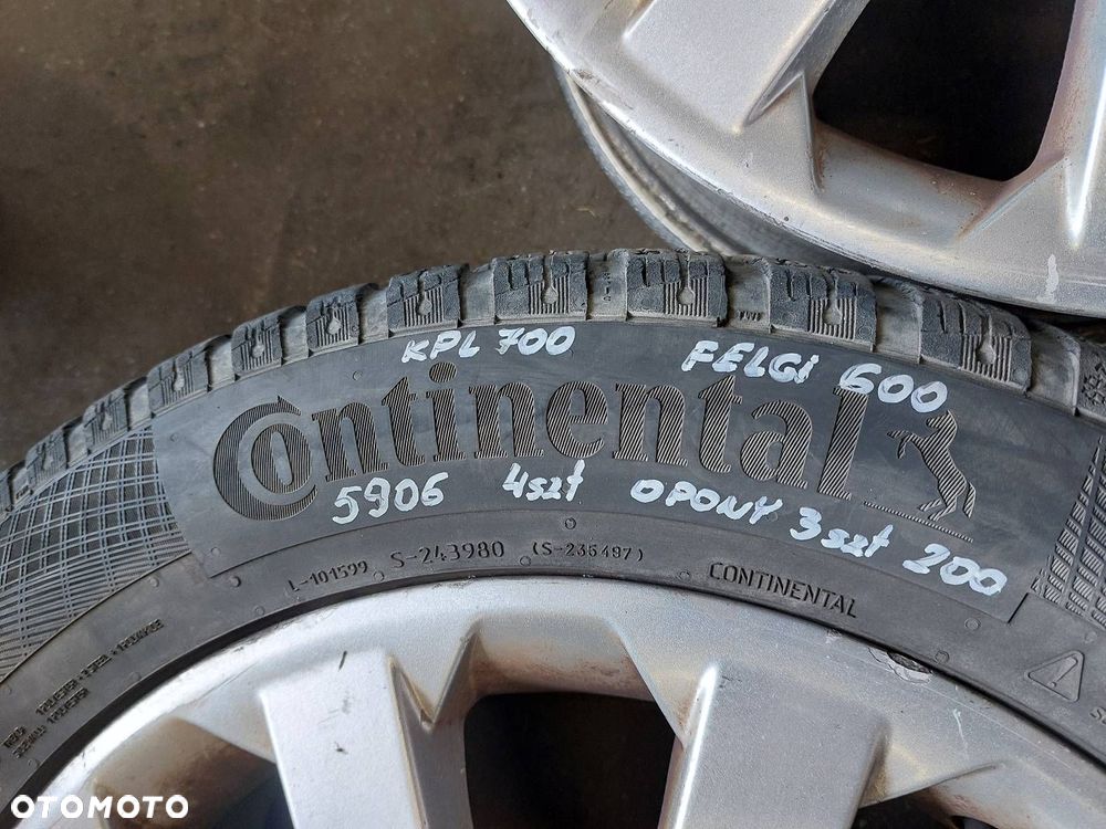 FELGI ALUMINIOWE 4 SZTUKI 5x110 6Jx16 ET40 FI65,1 OPEL 24437247 - 6