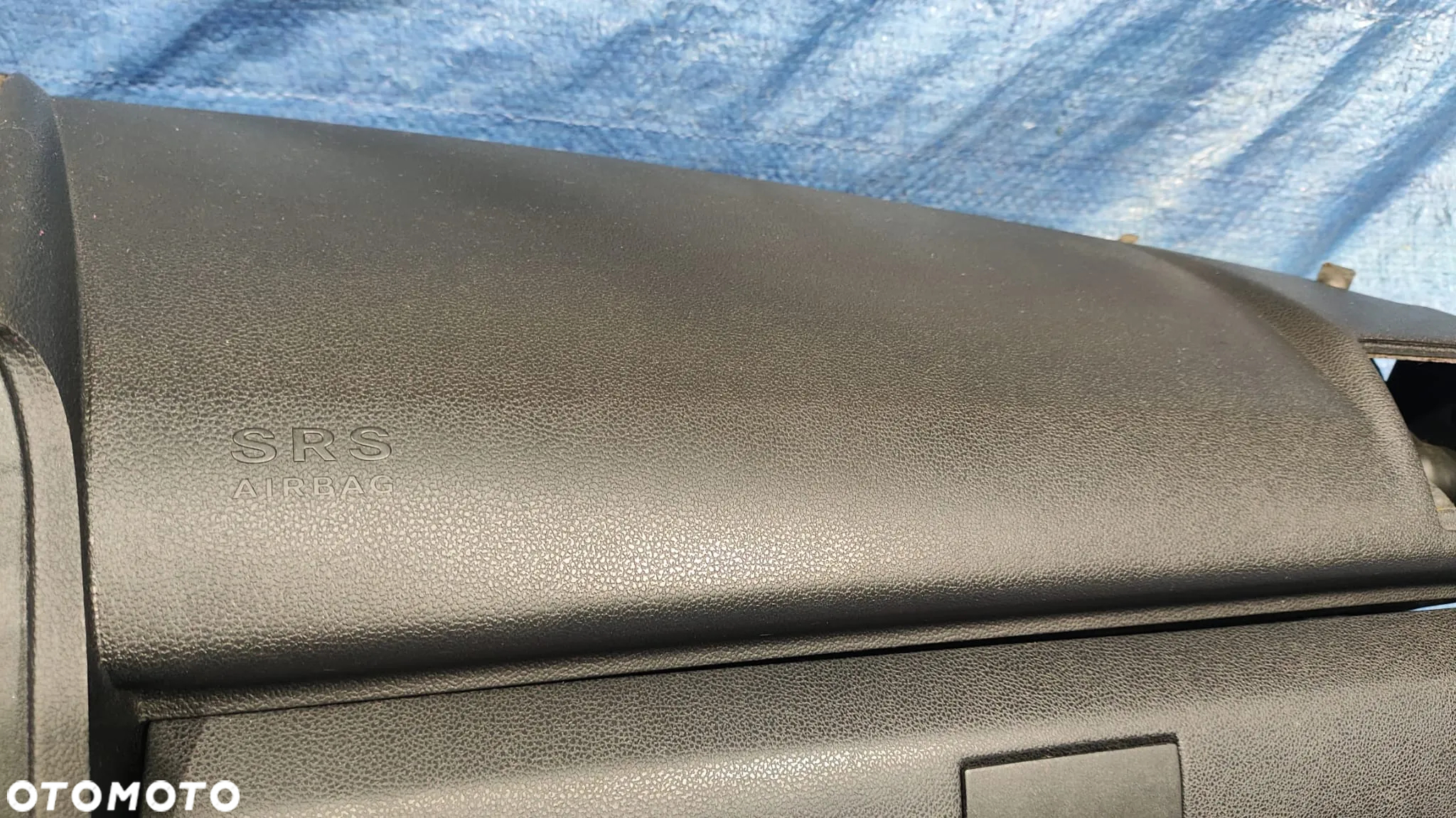 DESKA ROZDZIELCZA KONSOLA SCHOWEK PASAŻERA PODUSZKA KIEROWCY PASAŻERA SENSOR AIRBAG PAS PASY BEZPIECZEŃSTWA PRZÓD TYŁ KOMPLET ZESTAW CZARNE MERCEDES A-KLASA W169 A169 LIFT 5D 5 DRZWI AVANTGARDE - 8