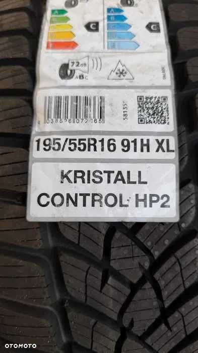 4 sztuki opony zima 195/55/16 Fulda Cristall Control nowe (OL612/OH) - 3