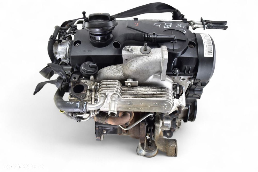 Silnik PASSAT B6 GOLF V TOURAN OCTAVIA II TOLEDO 1.9TDI 105KM BXE KOMPRESJA - 7