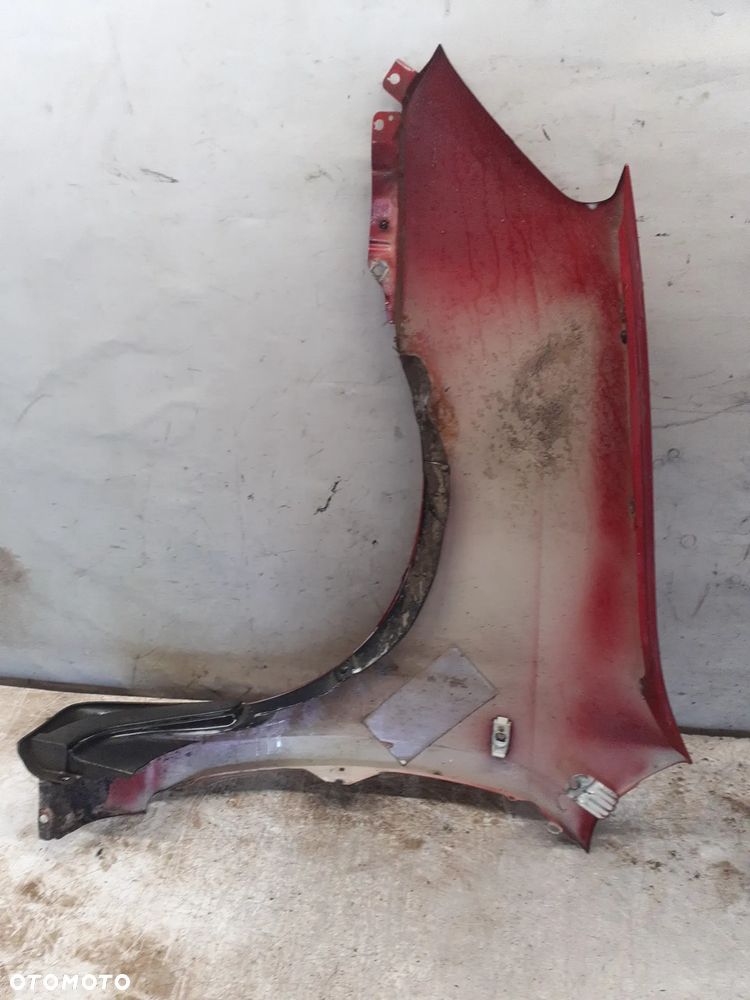 * KIA CARENS 3 III  BŁOTNIK PRZÓD PRAWY 3H WIŚNIOWY - 5