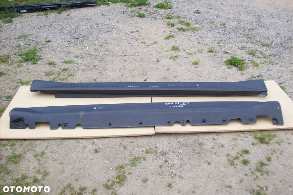 listwy progowe lewa i prawa bmw x5 e 70 - 2
