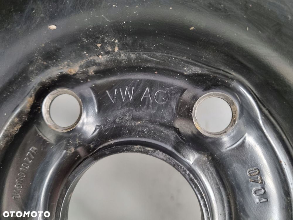 KOŁO DOJAZDOWE ZAPASOWE Audi Seat Vw Golf V 125/70 R18 1K0601027B 5x112 - 6