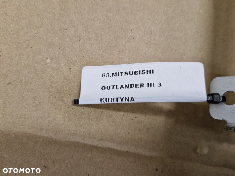 mitsubishi outlander iii 3 kurtyna powietrzna airbag lewa 7030a361 - 6
