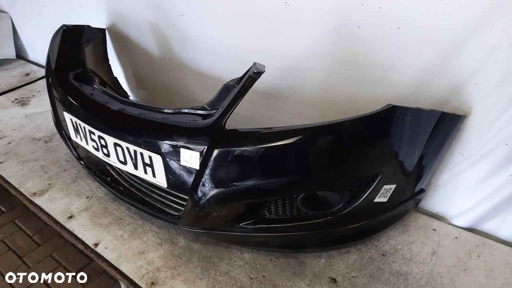 } ZDERZAK PRZÓD PRZEDNI DO OPEL ZAFIRA B LIFT FL Z20R CZARNY HALOGENY DO MALOWANIA ! - 4