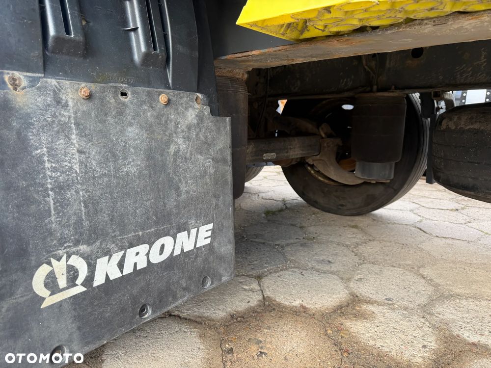 Krone FIRANKA / STANDARD / KOSZ PALETOWY / CAŁA BIAŁA / 2015 ROK !! - 9