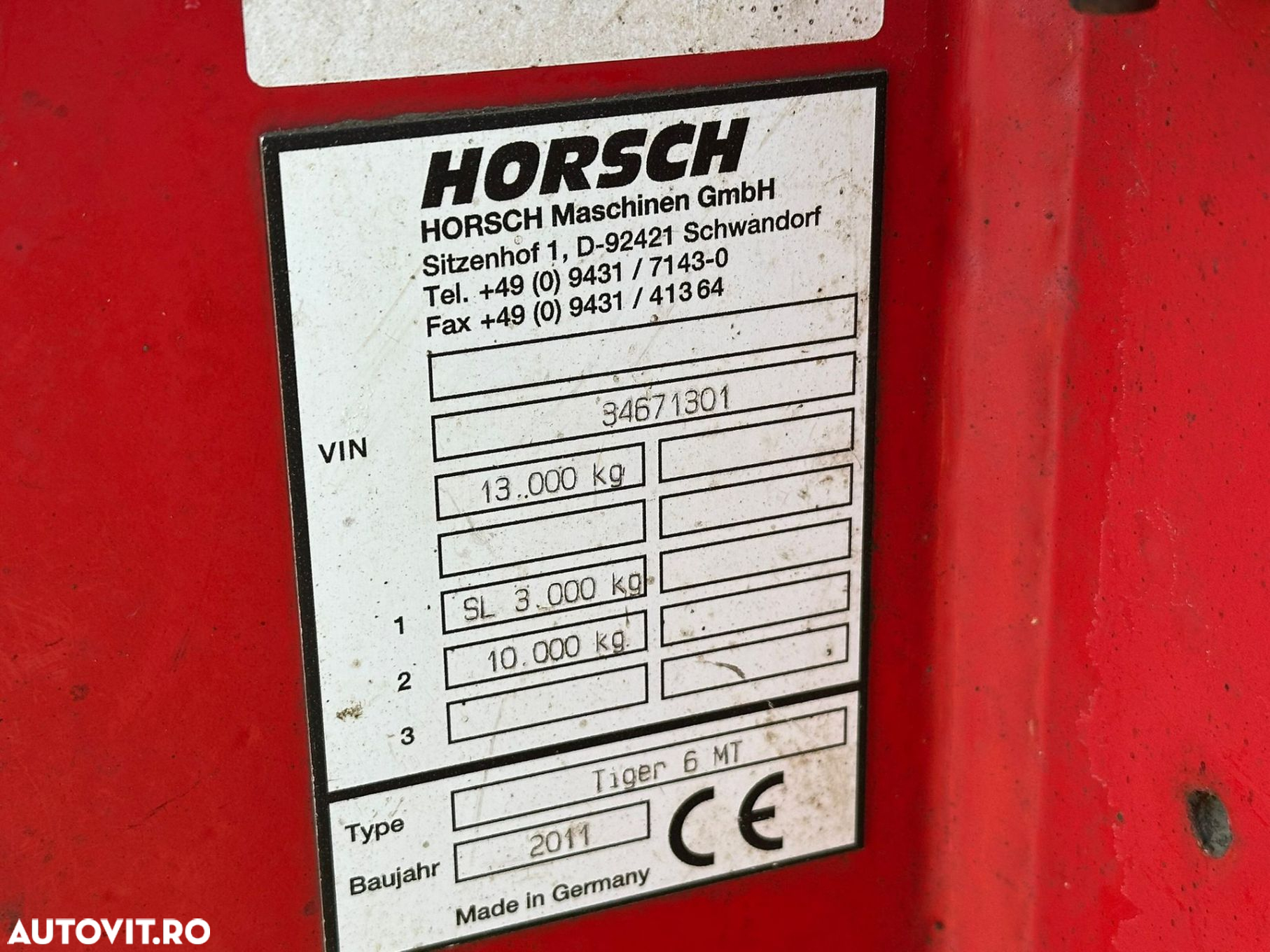 Horsch Tiger 6 MT Disc - 2