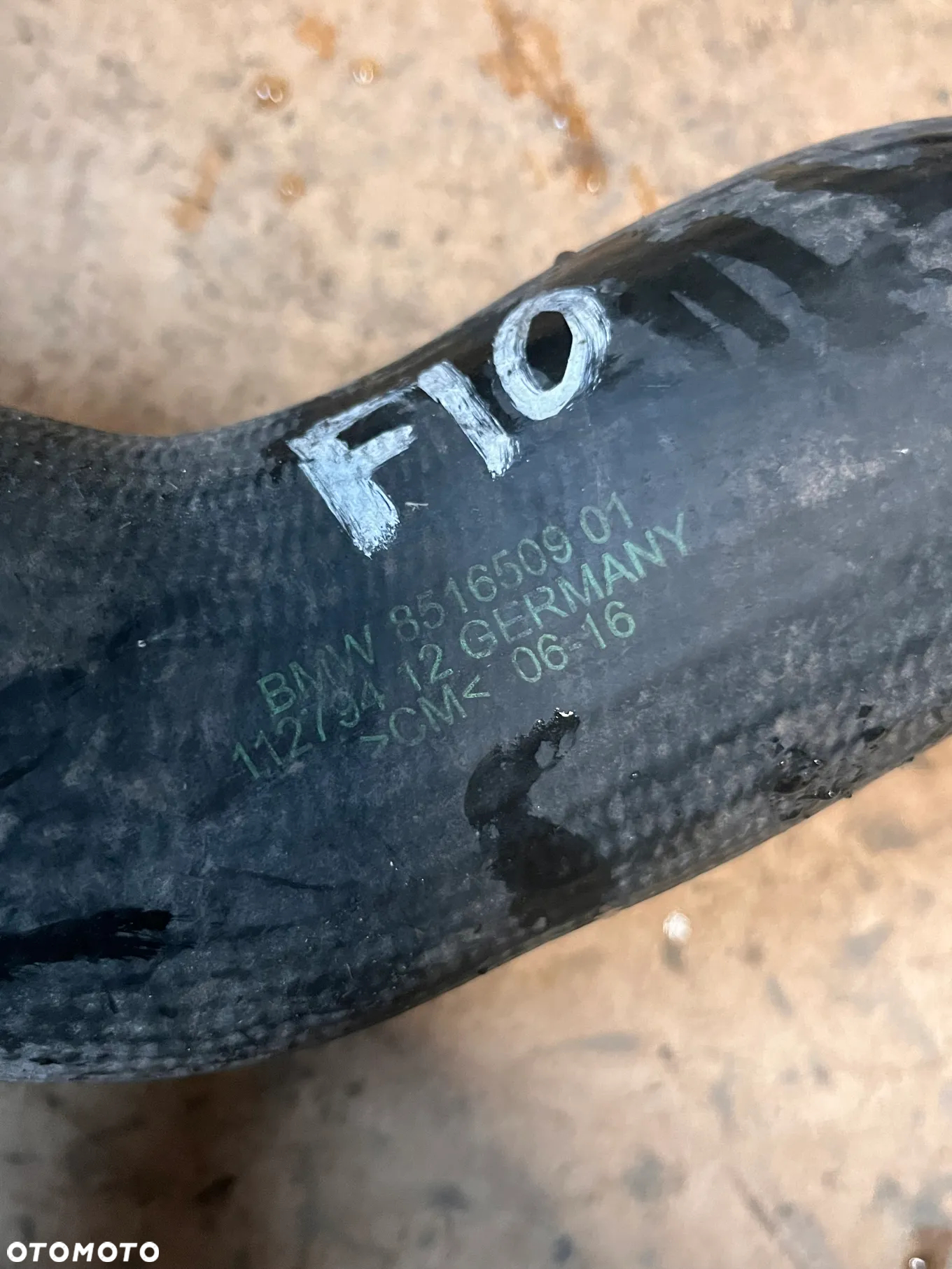 BMW F01 F07 F10 30d 35d F12 40d Rura intercoolera - 3