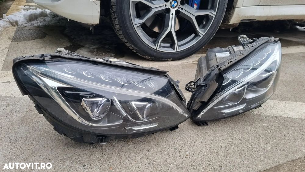 Set faruri Mercedes C W205 Led Intelligent - 7