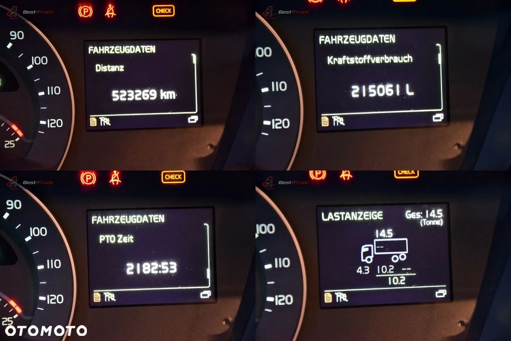 Volvo FH 540 / 6X2 / CAŁY NA PODUSZKACH /  OŚ SKRĘTNA PODNOSZONA  / HDS HIAB K177 PRO / ROTATOR / SKRZYNIA 6,7 M  / - 33