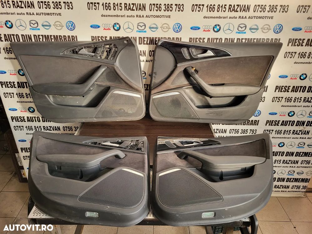 Fete Fata Tapiterie Usa Fata Spate Audi A6 C7 Dupa 2012 - Dezmembrez Audi A6 C7 - Dezmembrari Arad - 1