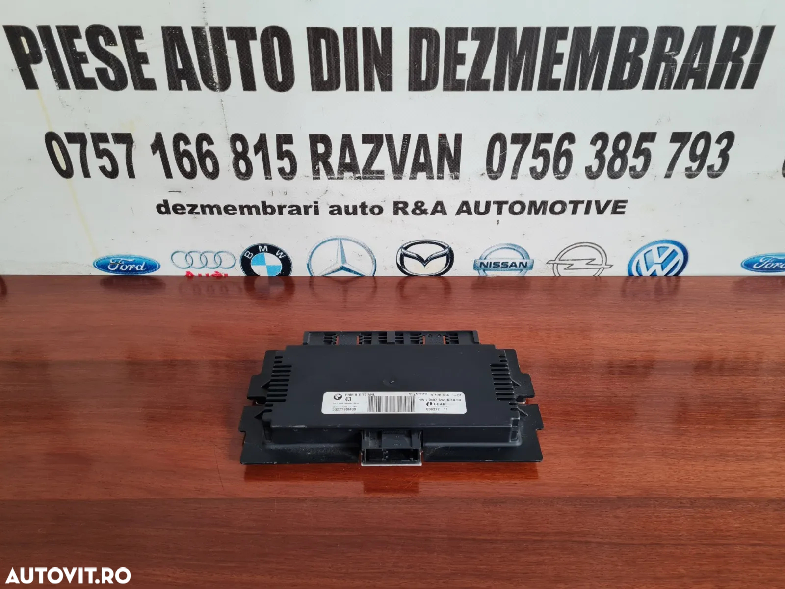 Modul Calculator Lumini Bmw X5 X6 E70 E71 Cod  - Dezmembrari Arad - 2
