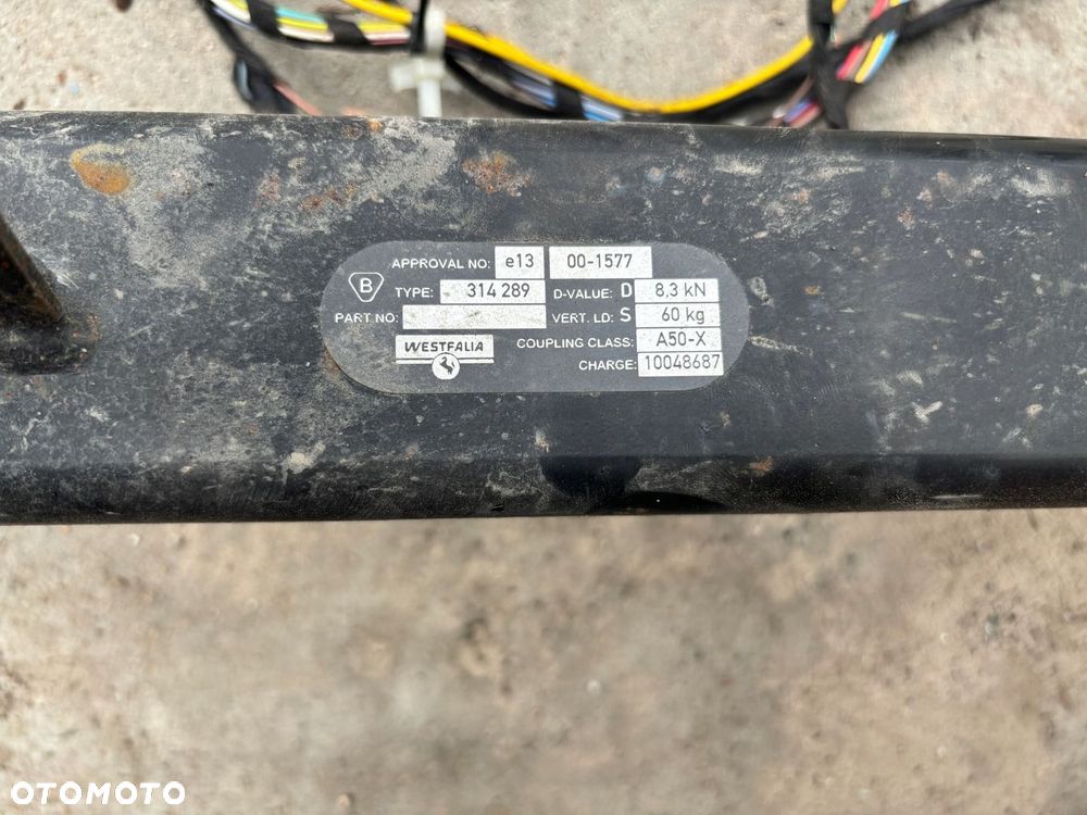 OPEL MERIVA A I HAK HOLOWNICZY WESTFALIA KOMPLETNY WIĄZKA MODUŁ - 8