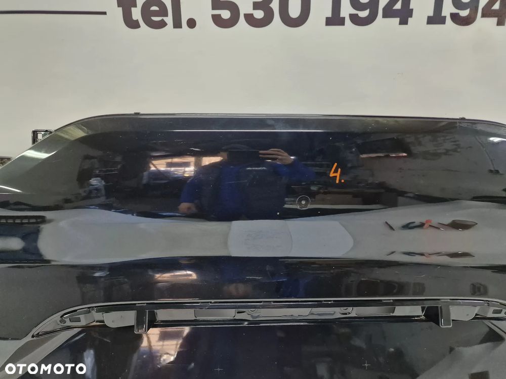 RENAULT ESPACE V 5 14- CZARNA METALIK NOWA ORYGINALNA BLENDA / KLAPA TYLNA / NAKŁADKA NA KLAPĘ TYLNĄ TYLNIĄ TYŁ , NR 901523396R , NR AUKCJI BL4 - 4