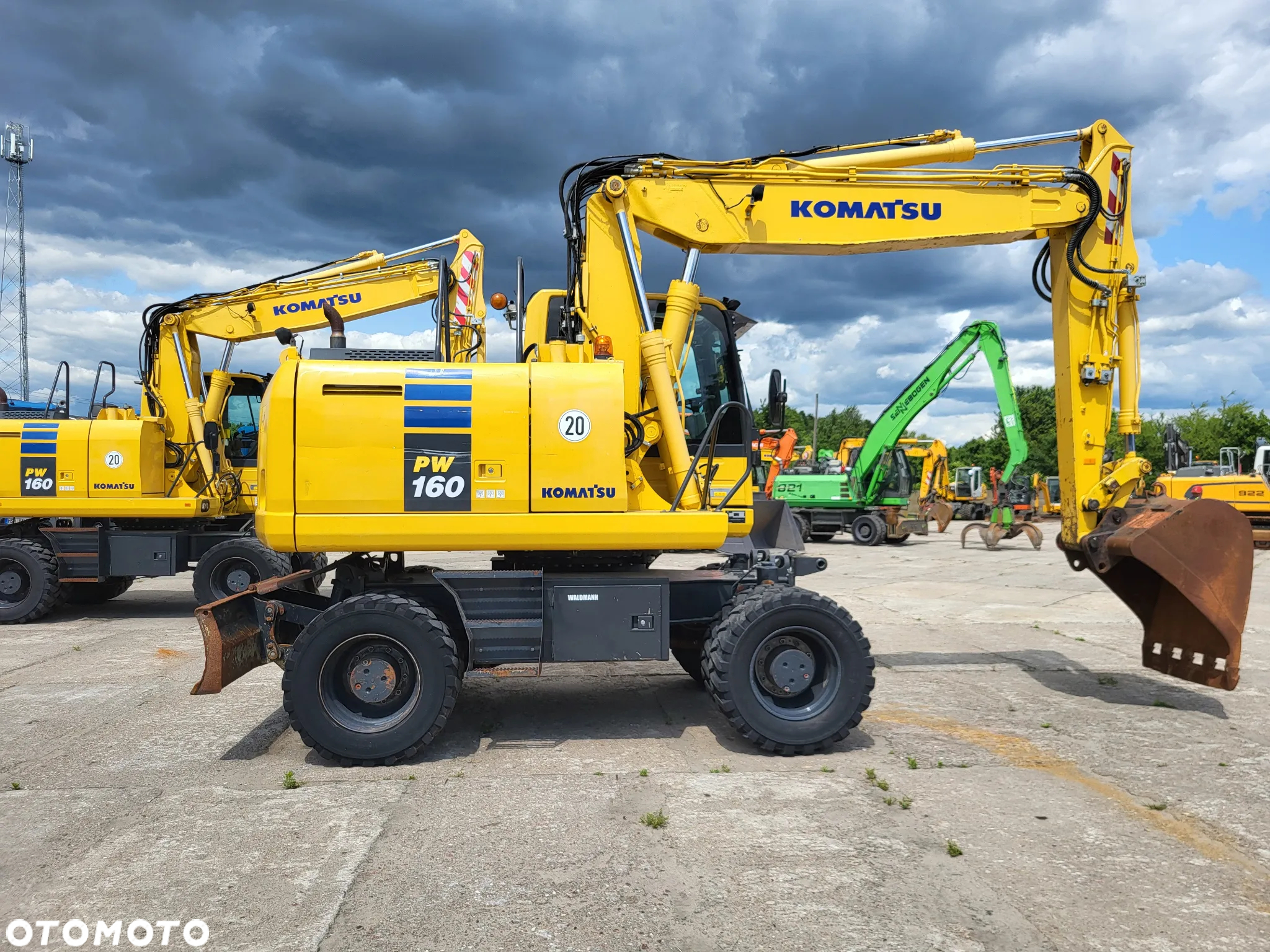 Komatsu PW 160 -10 spr z Niemiec - 4