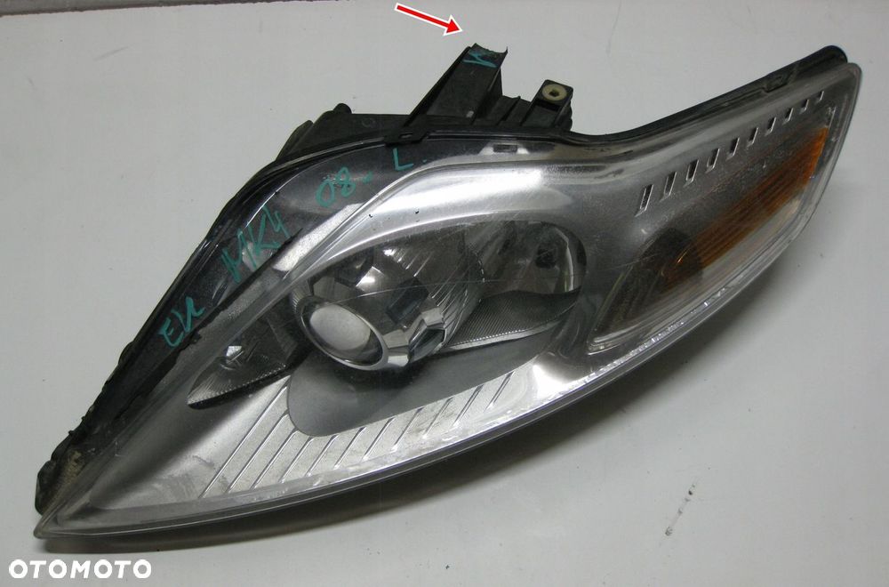 FORD MONDEO MK4 08R LAMPA LEWY PRZÓD XENON 7S71-13D155-AL EU - 1