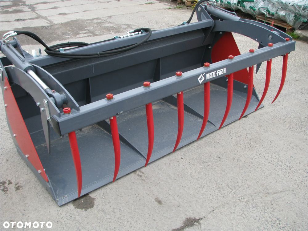 Inny Wycinak do kiszonki 1,75m Kellfri dwa siłowniki, Krokodyl 1,4; 1,6; 1,8; 2,0m Metal-Fach / Euromasz, Łyżka chwytakowa-Łyżko krokodyl, Łyżka materiałó sypkich 1,6; 1,8; 2,0; 2,2; 2,4m Metal-Fach / Pronar, Chwytak Bel, Chwytak do obornika, widły do obornika - 29