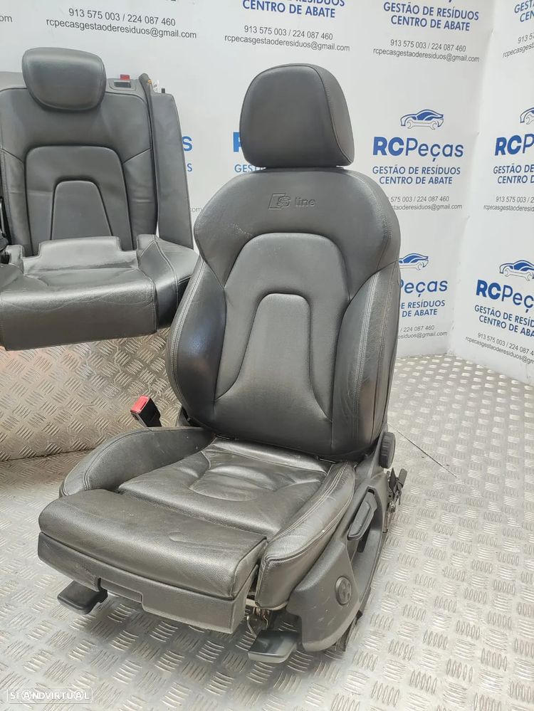 Conjunto Bancos em Pele Audi A5 8T 8TA Sportback 5 portas S-Line Sline S Line 2007 a 2016 - 11