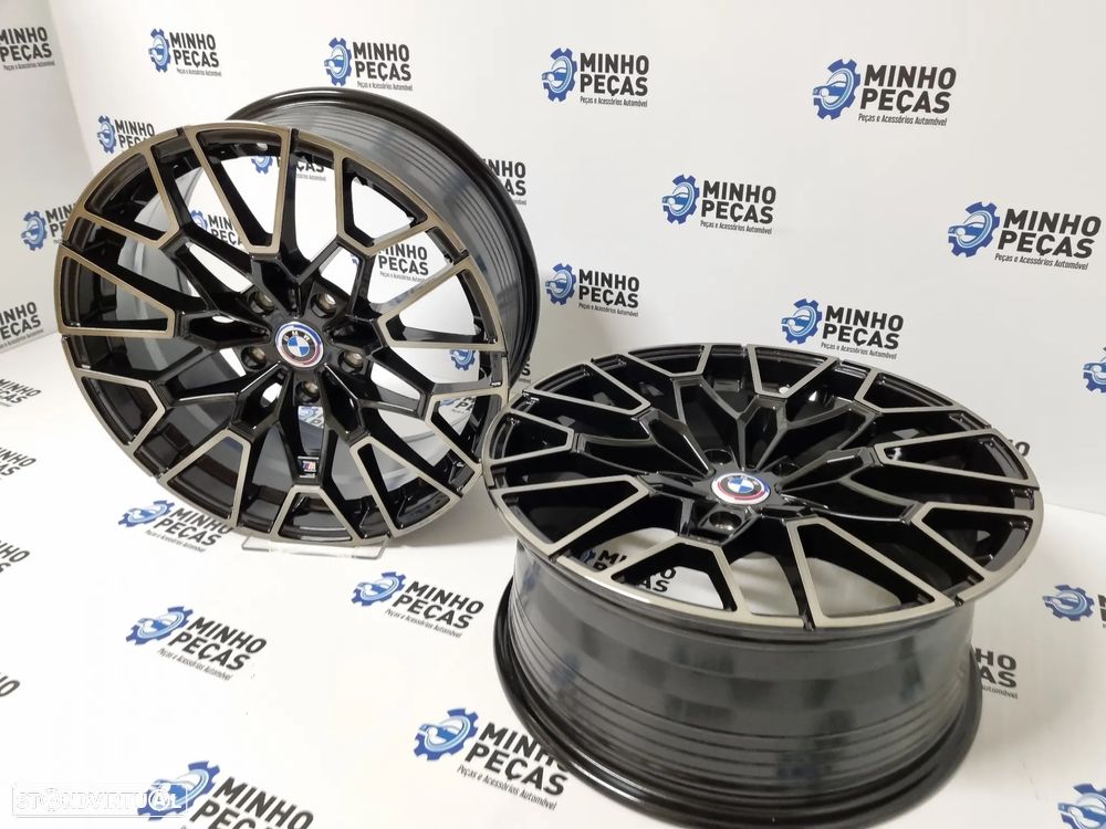Jantes BMW Novo M4 CSL 827M em 20 Preto Face Brushed (5x120) - 5