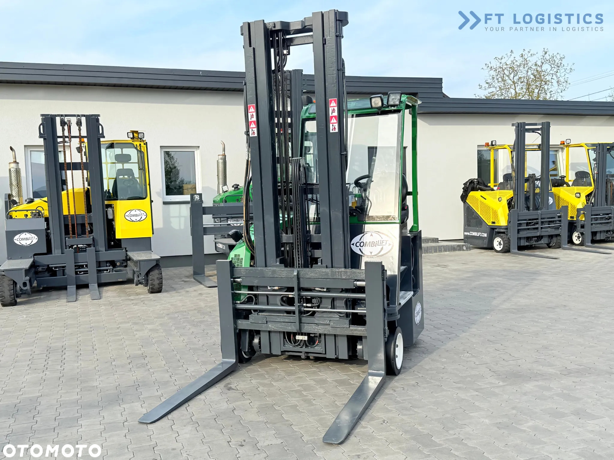 Combilift C3000CB / GAZ / TRIPLEX - 6500MM / WOLNY SKOK / POZYCJONER / PRZESUW BOCZNY / STAN IDEALNY - 5