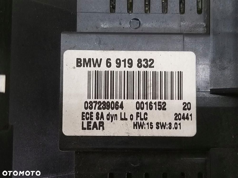 WŁĄCZNIK ŚWIATEŁ BMW 3 E46 98-07 R 6919832 - 3