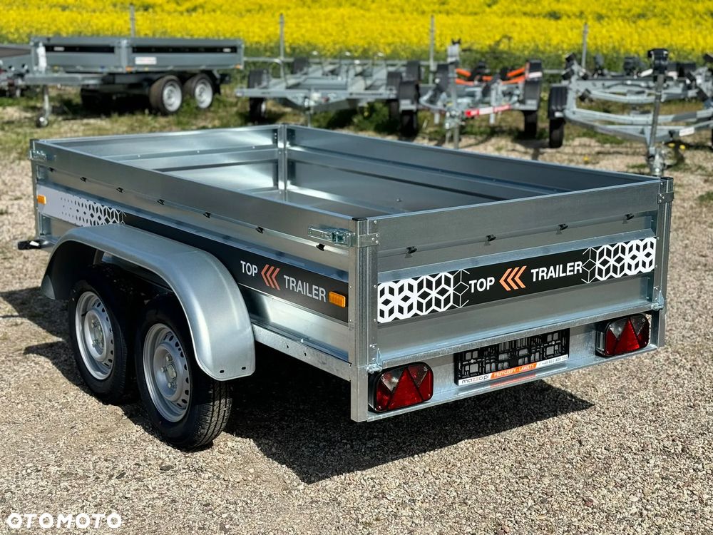 MAZZO Dostawa przyczepa SPAWANA 2-osiowa 251x135x37cm DMC750kg - 12