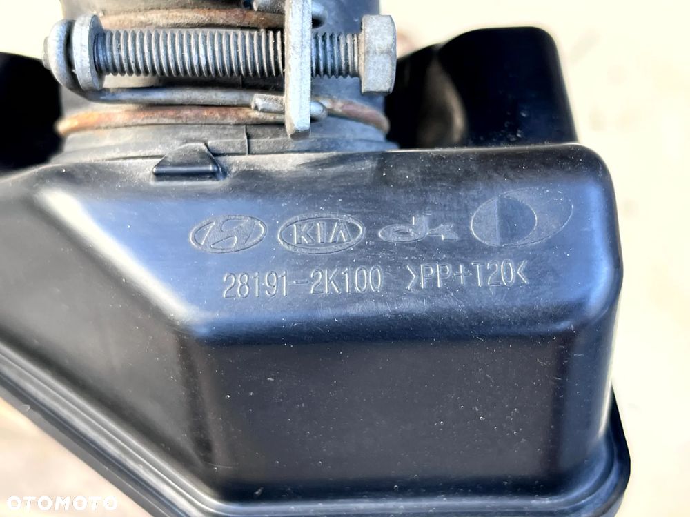 KIA SOUL I 2008-2014 1.6 16V PRZEWÓD RURA DOLOT POWIETRZA 28191-2K100 - 2
