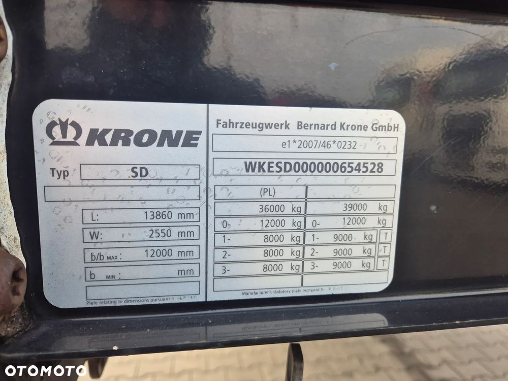 Krone SD Coil mulda - 10