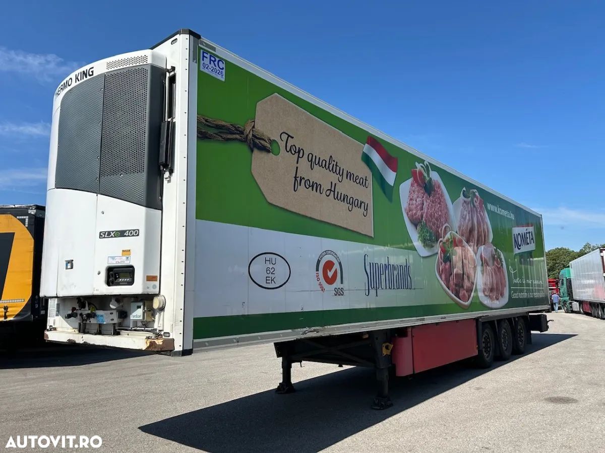 Schmitz Cargobull Schmitz,TK 400, axa liftanta, carlige, factura externa - 1