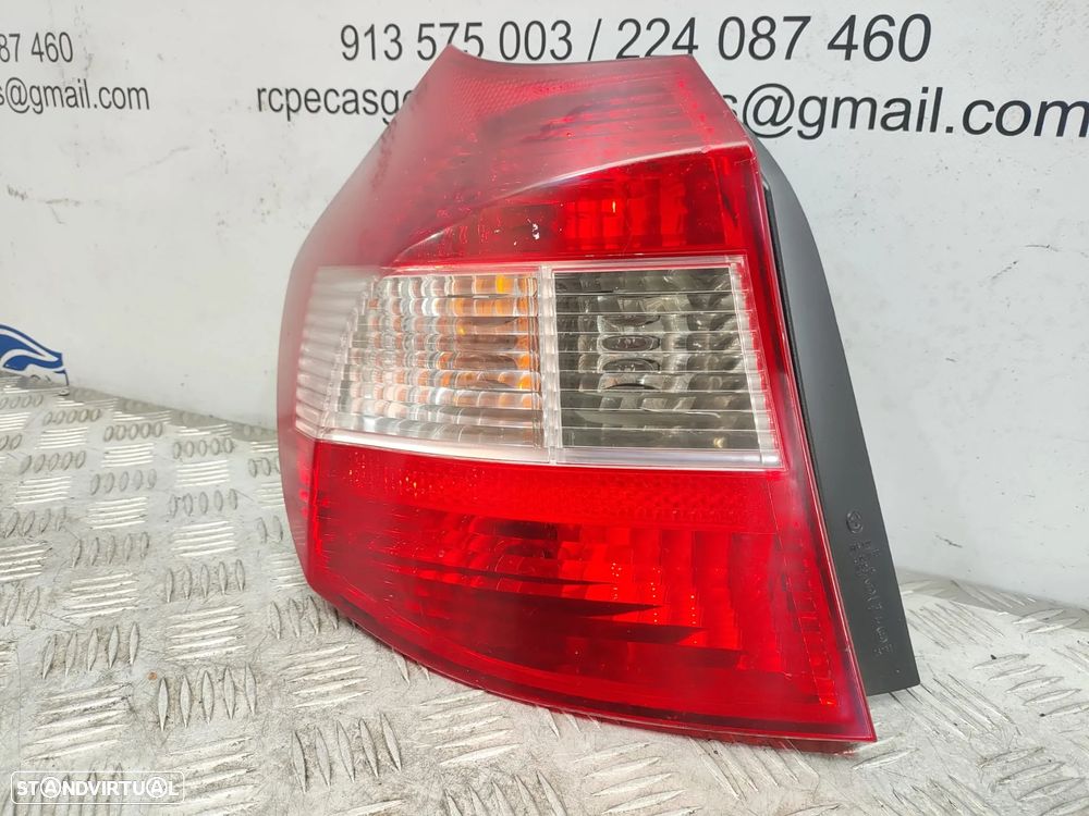Farolins traseiros trás direito esquerdo originais BMW Serie 1 E81 E87 Pré LCI de 2004 a 2007 - 12