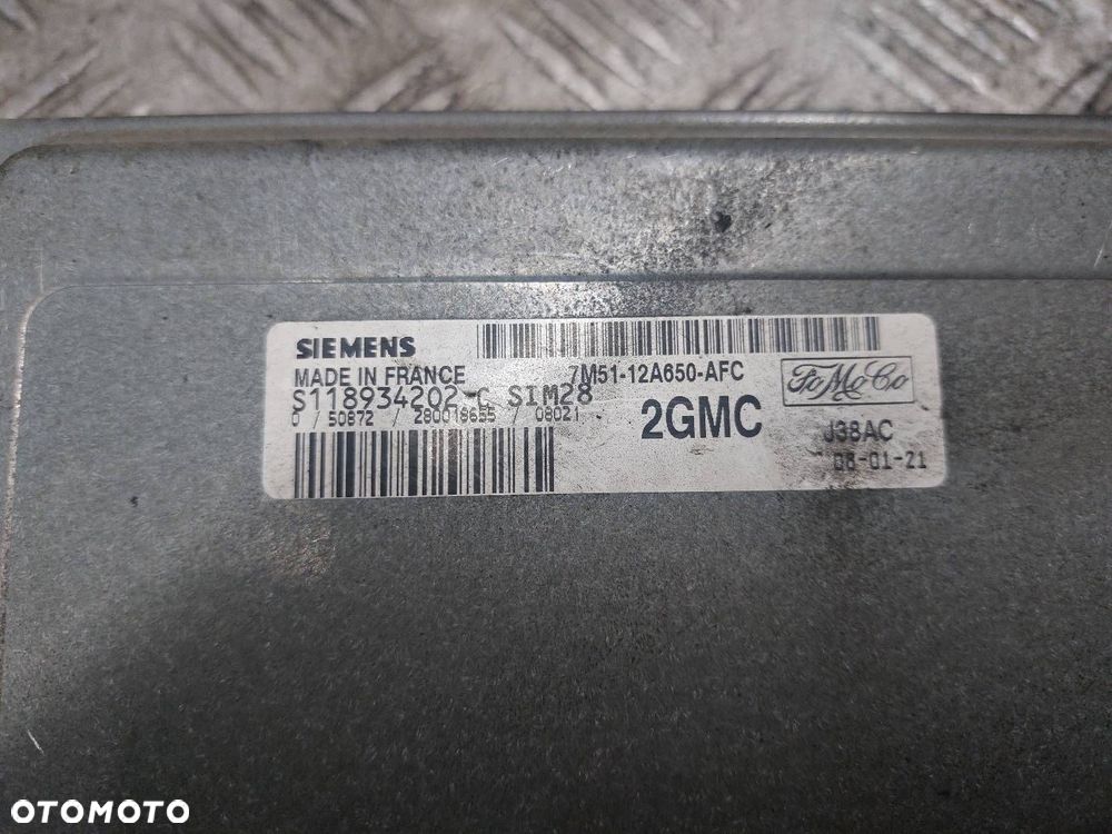 ZESTAW STARTOWY FORD FOCUS MK2 II LIFT 1.6 16V 7M51-12A650-AFC - 2